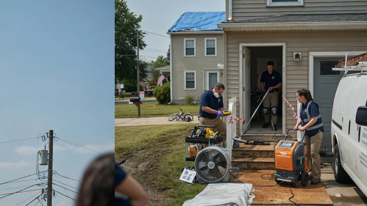 Water Damage Repair in Corder, MO near me